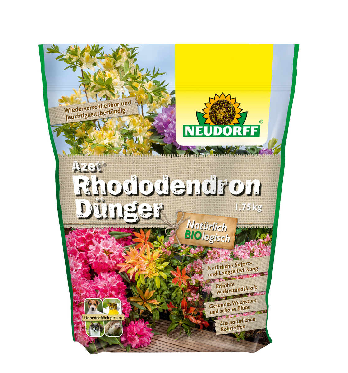 NEUDORFF Azet Rhododendrondnger, 1,75 kg - Gehlze - Blumen Risse