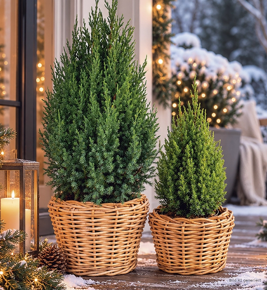 Blauer Kegelwacholder 'Juniperus Stricta' Cover