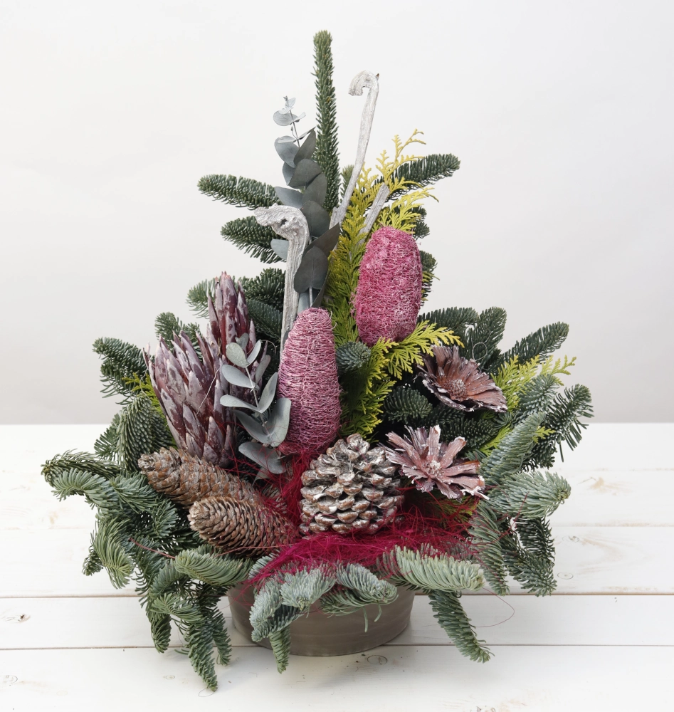 Grabschale 'Trend', in Tontopf, 18 cm, erika Cover