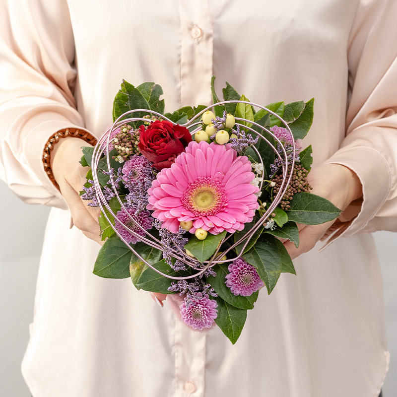 Eterfield Forever Rosen Herz-Box – 47 Konservierte Rosen, 1 Jahr Haltbar