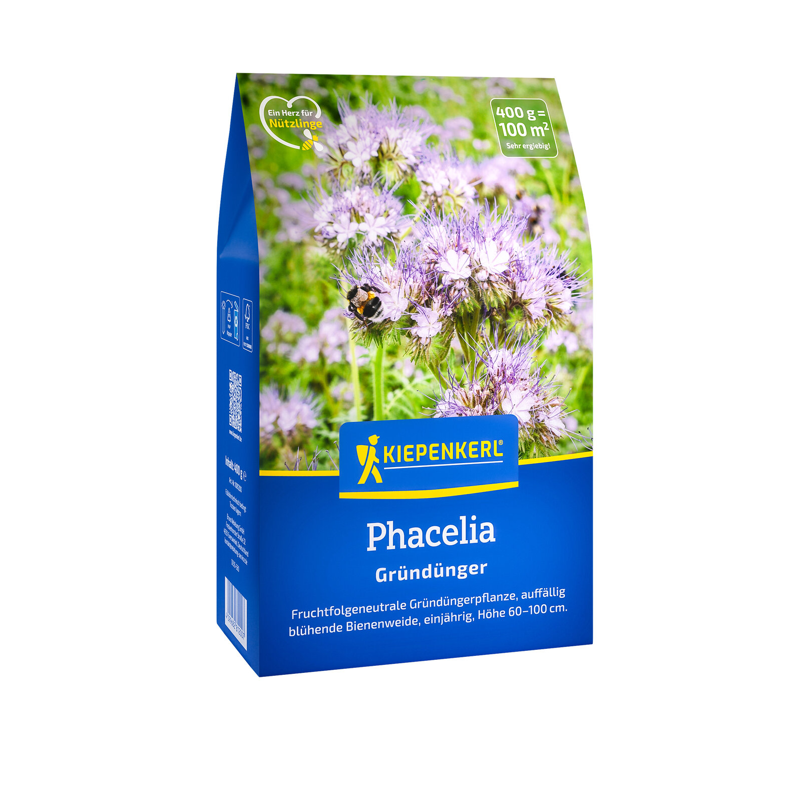 KIEPENKERL Phacelia Grndnger, 400 g - Universaldnger - Blumen Risse