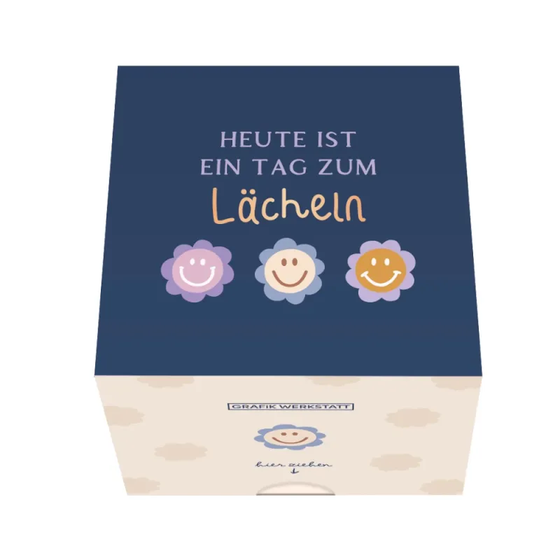 Spruchbox 'Heute ist ein Tag zum Lächeln' - Gallerie Bild 1
