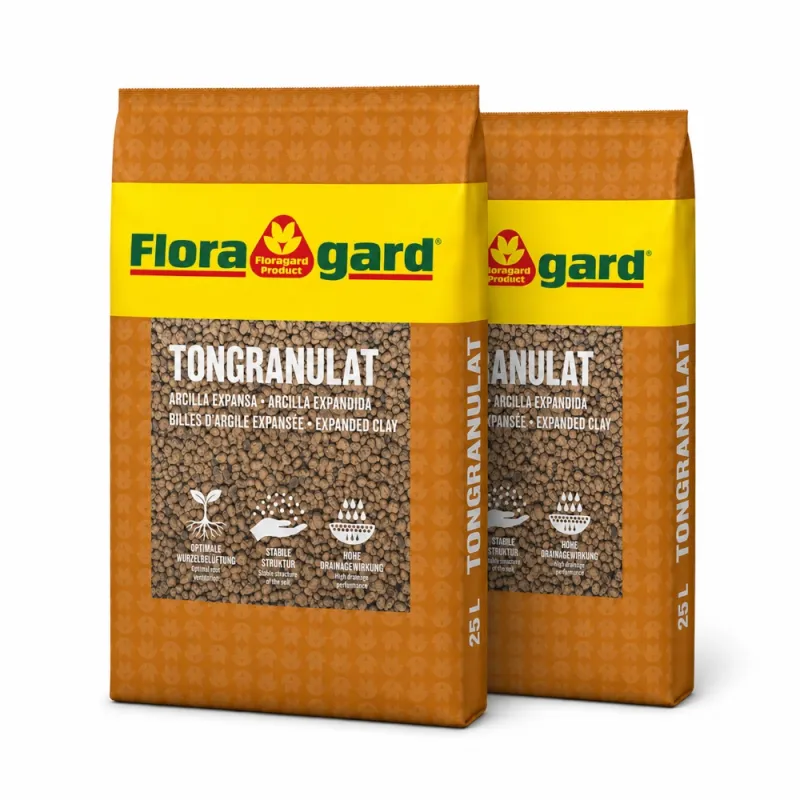 FLORAGARD Blähton-Tongranulat, 2x25 L - Gallerie Bild 1