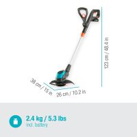 GARDENA Akku-Rasentrimmer 'EasyCut 23/18V P4A', mit 18V StarterKit Ready-To-Use - Vorschau Bild 1