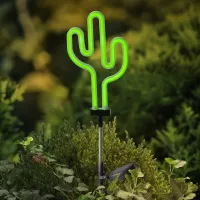 KAEMINGK Solar LED-Licht 'Kaktus', weiß-grün - Vorschau Bild 1