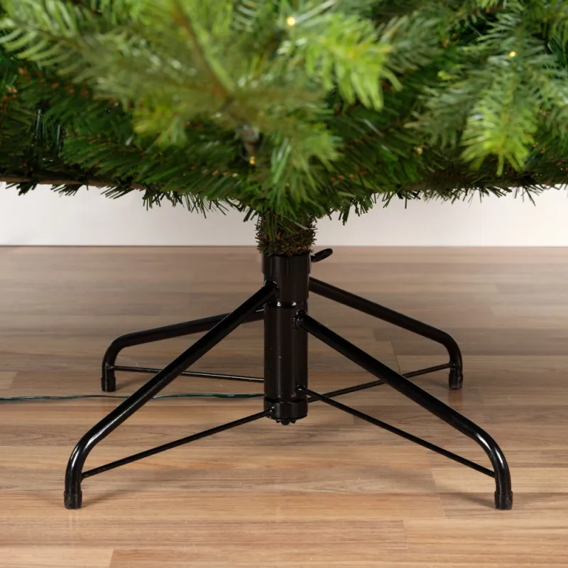 EVERLANDS Weihnachtsbaum 'Grandis', Edeltanne, mit LED-Beleuchtung, 180x132 cm - Gallerie Bild 4