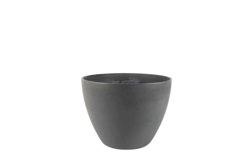 TS COLLECTION Pflanzgefäß 'Nova', Ø22x17 cm, anthrazit - Gallerie Bild 1