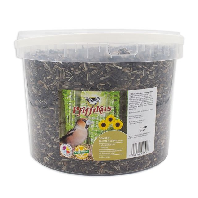 PFIFFIKUS Vogelfutter Sonnenblumenkerne, gestreift, 3,5 kg - Gallerie Bild 1