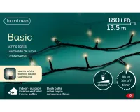 LUMINEO LED-Lichterkette 'Basic', 1350 cm, warmweiß-schwarz - Vorschau Bild 1