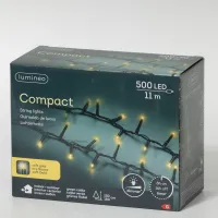 LUMINEO LED-Lichterkette 'Compact', soft gold, 500 LED, 1100 cm - Vorschau Bild 1