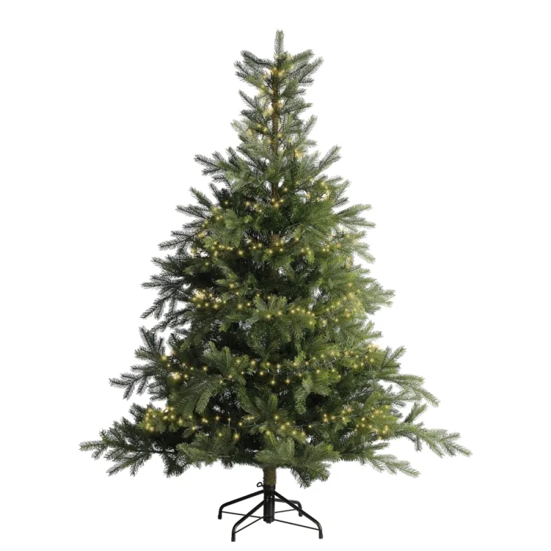 LUMINEO LED-Lichterkette 'Compact', soft gold, 500 LED, 1100 cm - Gallerie Bild 4
