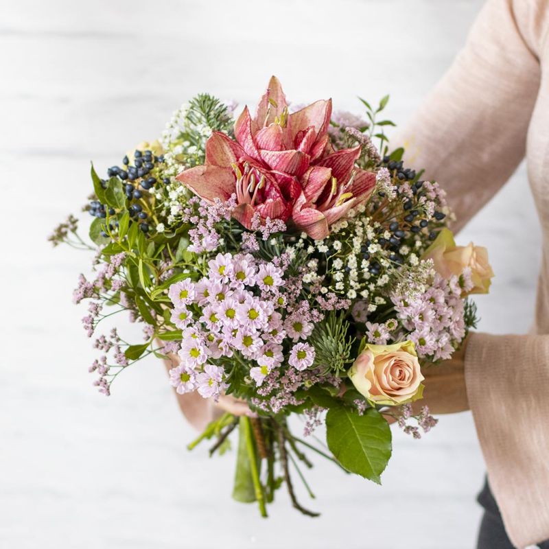 'Winterfreude' - Herbstblumen - Blumen Risse
