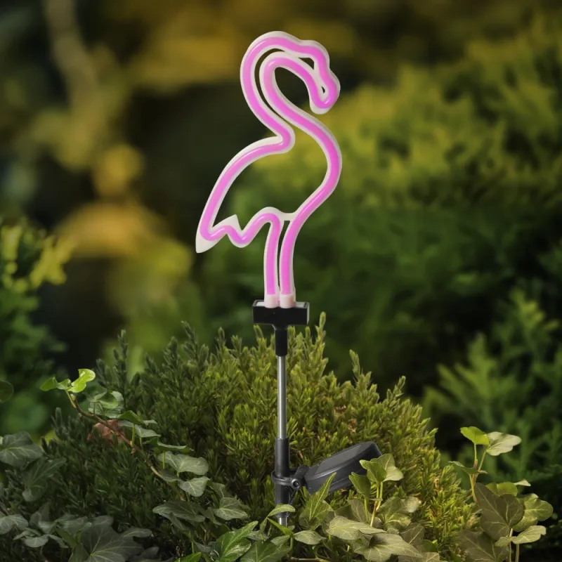 KAEMINGK Solar LED-Licht 'Flamingo', pink - Gallerie Bild 3