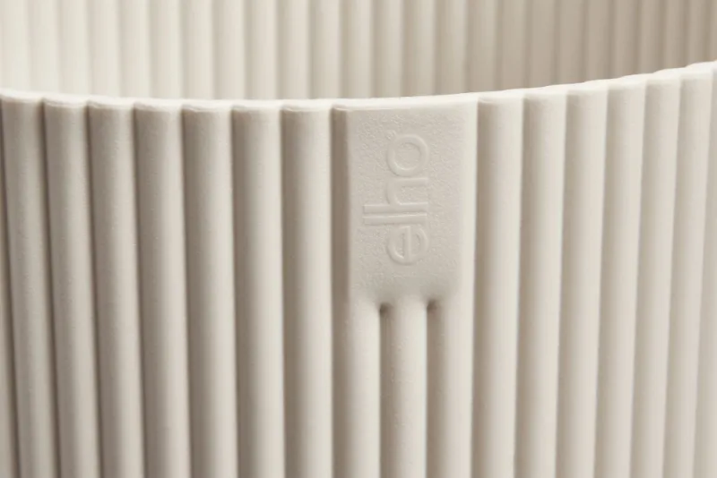 ELHO Pflanzgefäß 'Vibes Fold Coupe', Ø14x21 cm, weiß - Gallerie Bild 3