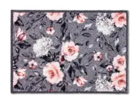 ASTRA Fussmatte 'Pure & Soft', 50x70 cm, Blumen, grau - Vorschau Bild 1