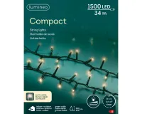LUMINEO LED-Lichterkette 'Compact', warmweiß, 1500 LED, 3400 cm - Vorschau Bild 1