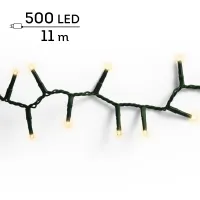 LUMINEO LED-Lichterkette 'Compact', soft gold, 500 LED, 1100 cm - Vorschau Bild 1