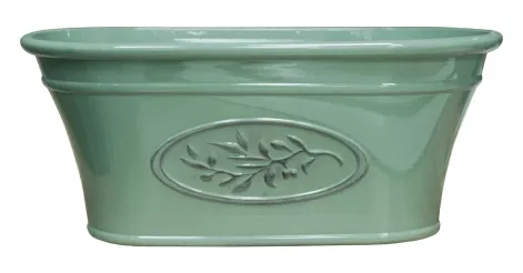 HOME & GARDEN Jardiniere 'Olive', 38x17x17 cm, hellgrün - Gallerie Bild 1