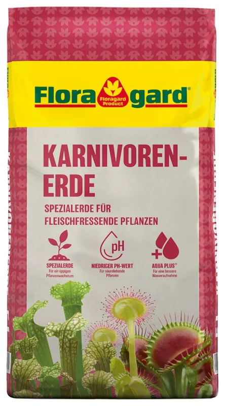 FLORAGARD Karnivorenerde, 1x3 L - Gallerie Bild 1
