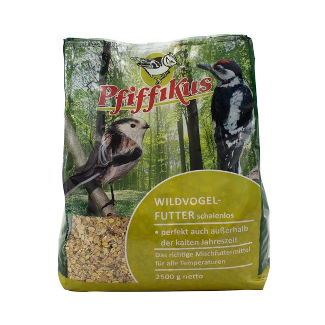 PFIFFIKUS Wildvogelfutter, schalenlos, 2,5 kg - Gallerie Bild 1