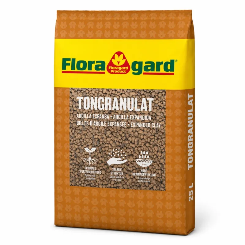 FLORAGARD Blähton-Tongranulat, 1x25 L - Gallerie Bild 1