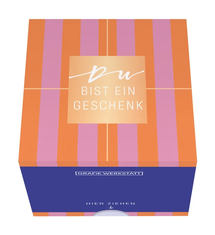 Spruchbox 'Du Bist Ein Geschenk' - Gallerie Bild 1