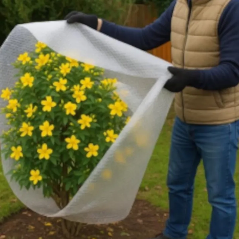 MOTTEZ Winter Luftpolsterfolie, 1000x100 cm, transparent - Gallerie Bild 3